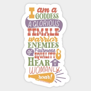 Pawnee Goddess Sticker